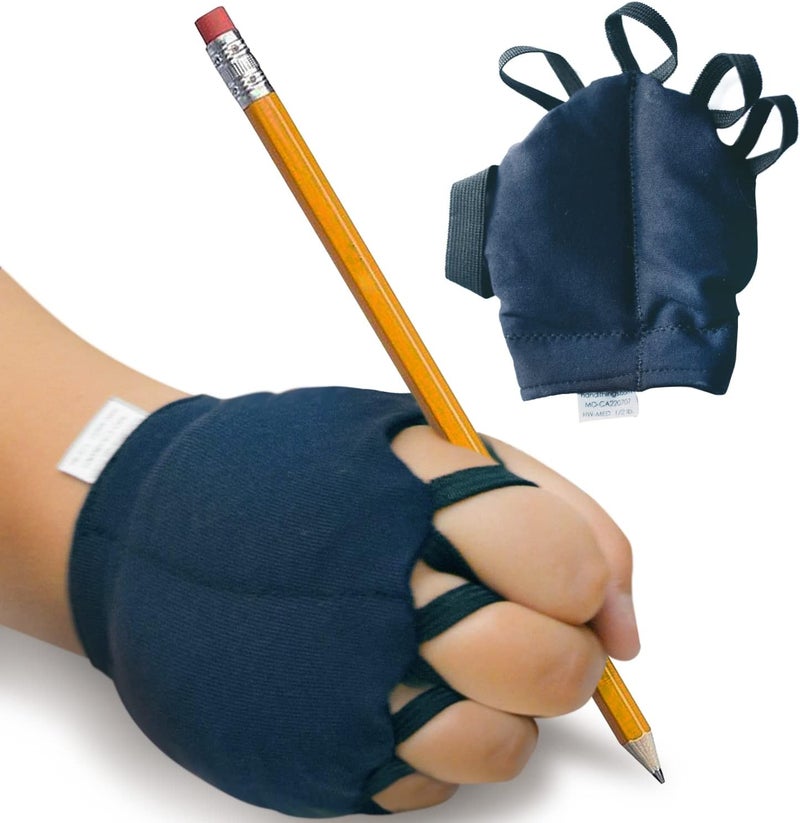 HandiThings ®: Hand Weight - Proudly Hand Made in the USA! (WORKS FOR RIGHT OR LEFT HAND) Beneficial for Tremor Control, Fine Motor Skill Activities, Improved Hand/Wrist Mobility, Writing Stability & Strengthening. (PLEASE SEE SIZING CHART AND MEASURE HAND PROPERLY BEFORE ORDERING) - Image 1